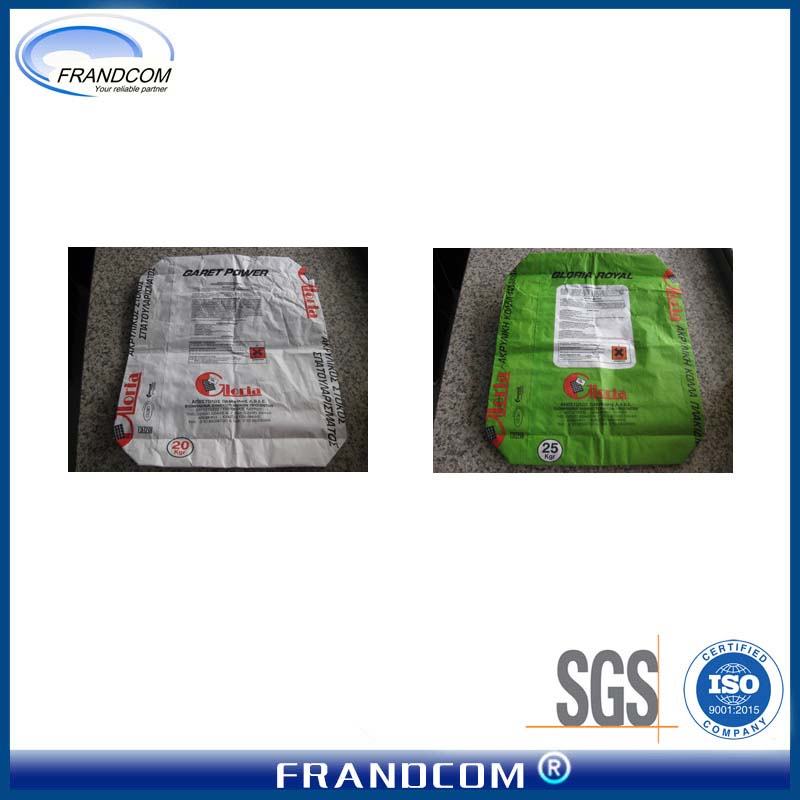 Kraft valve bags